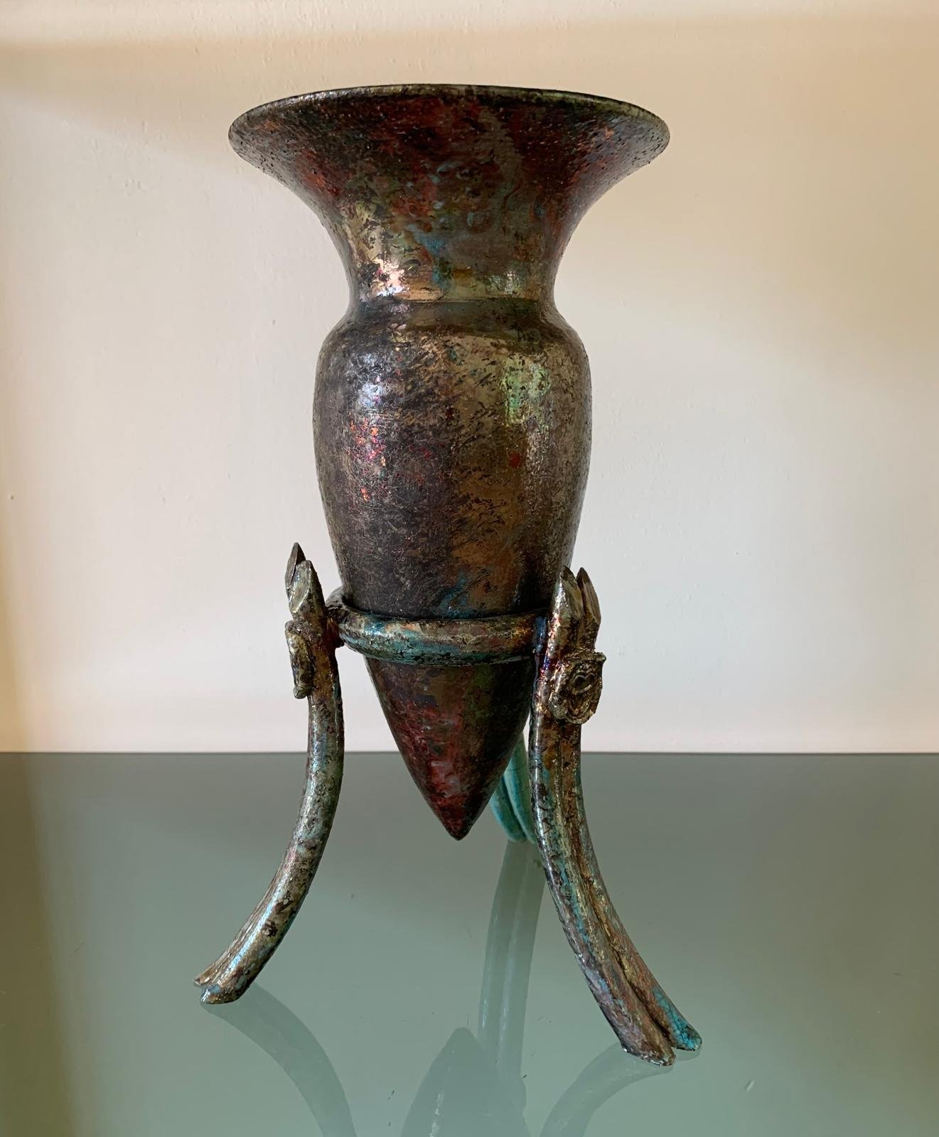 Raku Amphora
